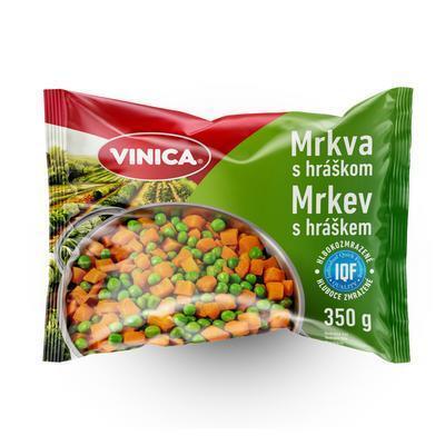 MRAZENÁ ZMES KAROTKA S HRÁŠKOM 350g VINICA