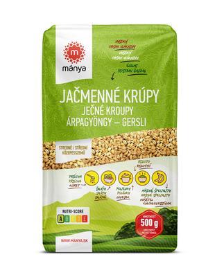 KRÚPY JAČMENNÉ STREDNÉ Č. 7 500g MÁNYA