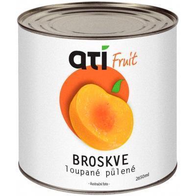 KOMPÓT BROSKYNE LÚPANÉ POLENÉ 850ml / PP 470g ATI FRUIT