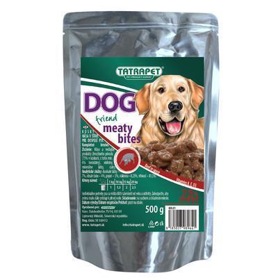 KAPSIČKA PES DOG FRIEND HOVÄDZIA 500g TATRAPET