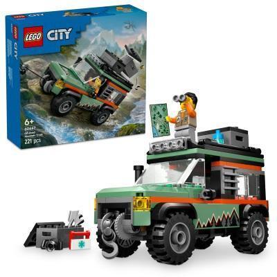 STAVEBNICA LEGO TERÉNNE HORSKÉ NÁKLADNÉ AUTO 4×4 60447 LEGO CITY