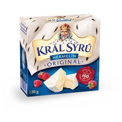 SYR HERMELÍN 120g KRÁL SÝRŮ