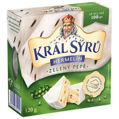 SYR HERMELÍN SO ZEL. KORENÍM 120g KRÁL SÝRŮ