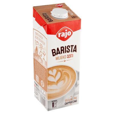 MLIEKO PLNOTUČNÉ TRVANLIVÉ 3,5% 1l BARISTA RAJO