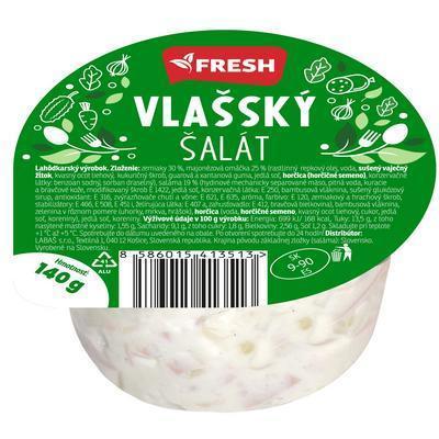 ŠALÁT VLAŠSKÝ 140g FRESH