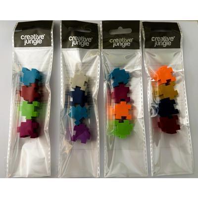 GUMA NA GUMOVANIE PUZZLE 4ks