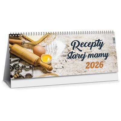 KALENDÁR STOLOVÝ RECEPTY STAREJ MAMY 2026