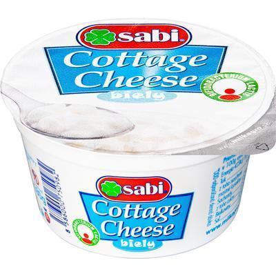 SYR COTTAGE CHEESE BIELY 180g SABI