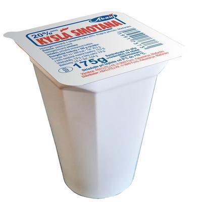 SMOTANA KYSLÁ 20% 175g ABAÚJ