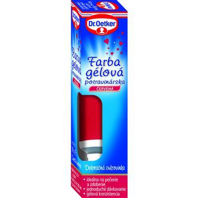 +++ FARBA POTRAVINÁRSKA GÉLOVÁ ČERVENÁ 10g OETKER