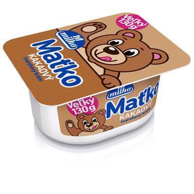 DEZERT TVAROHOVÝ MAŤKO KAKAOVÝ 130g MILKO
