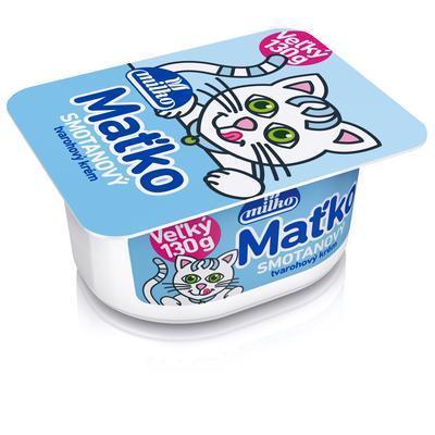 DEZERT TVAROHOVÝ MAŤKO SMOTANOVÝ 130g MILKO