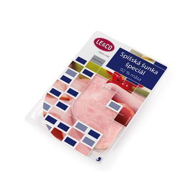ŠUNKA SPIŠSKÁ ŠPECIÁL 100g OA 92% PODIEL MÄSA LE & CO