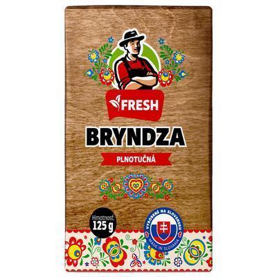 BRYNDZA PLNOTUČNÁ 125g FRESH zár. 15dní