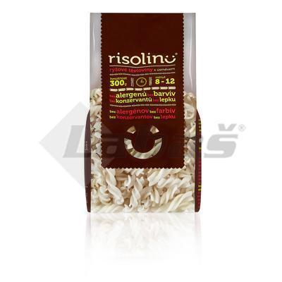 CESTOVINY VRETENÁ FUSILLI RYŽOVÉ 300g RISOLINO BEZLEP