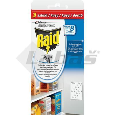 RAID PROTI MOLIAM POTRAVINOVÝM 3ks