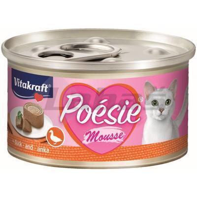 PAŠTÉTA MAČKA PATÉ KAČKA 85g POÉSIE MOUSSE VITAKRAFT