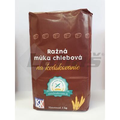 MÚKA RAŽNÁ CHLEBOVÁ NA KVÁSKOVANIE T930 1kg MLYN TRENČAN