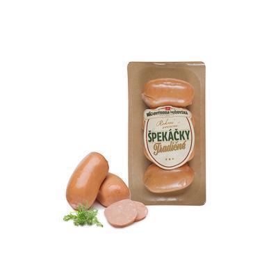 ŠPEKAČKY 320g 61% PODIEL MÄSA HURKA