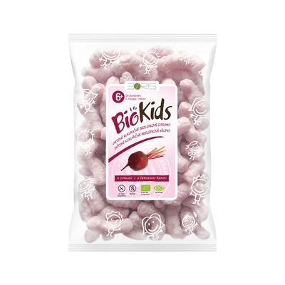 CHRUMKY BIO KUKURIČNÉ DETSKÉ S CVIKLOU 55g BIOKIDS BORIS BEZLEP