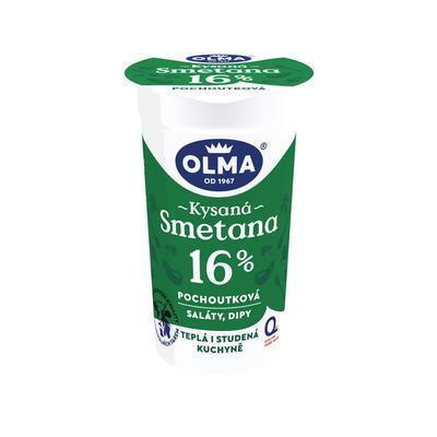SMOTANA KYSLÁ 16% 200g OLMA