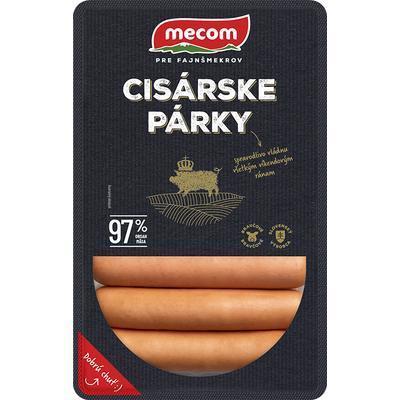 PÁRKY CISÁRSKE OA 200g 97% PODIEL MÄSA MECOM